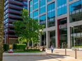 An exterior view of New Bailey on a sunny day