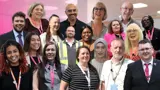 A group picture of Salford City Council employees 